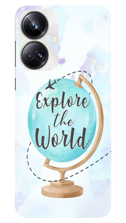Explore the World Mobile Back Case for Realme 10 Pro Plus 5G (Design - 176) Explore the World Case for Realme 10 Pro Plus 5G (Design No. 176)
