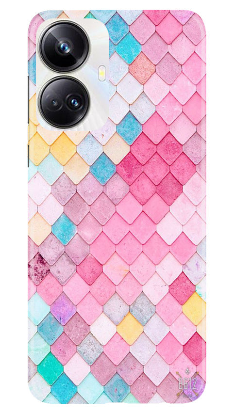 Pink Pattern Mobile Back Case for Realme 10 Pro Plus 5G (Design - 184) Pink Pattern Case for Realme 10 Pro Plus 5G (Design No. 184)