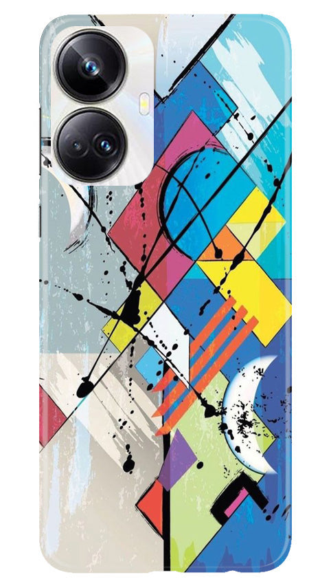 Modern Art Mobile Back Case for Realme 10 Pro Plus 5G (Design - 204) Modern Art Case for Realme 10 Pro Plus 5G (Design No. 204)