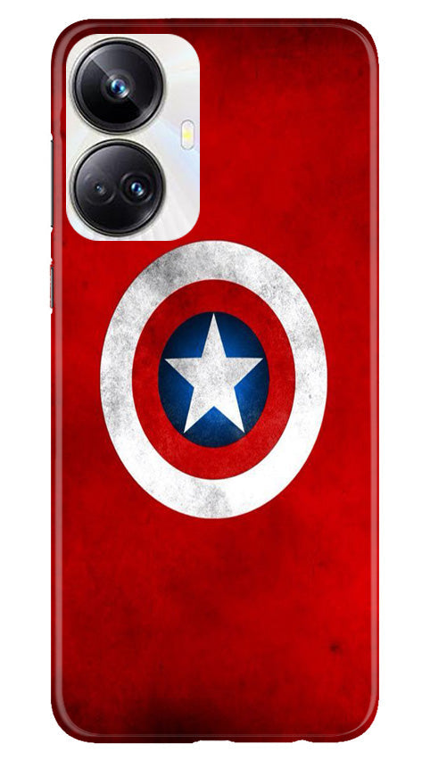 Captain America Mobile Back Case for Realme 10 Pro Plus 5G (Design - 249) Captain America Case for Realme 10 Pro Plus 5G (Design No. 218)
