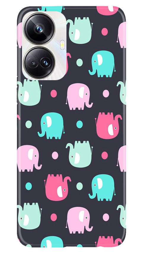 Elephant Baground Mobile Back Case for Realme 10 Pro Plus 5G (Design - 44) Elephant Baground Case for Realme 10 Pro Plus 5G
