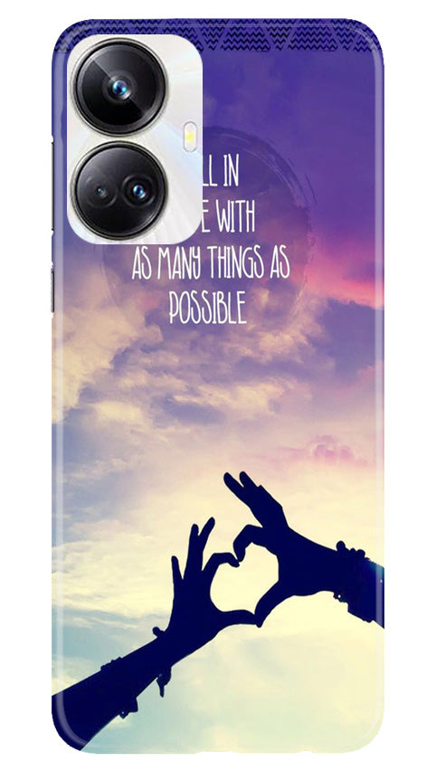 Fall in love Mobile Back Case for Realme 10 Pro Plus 5G (Design - 50) Fall in love Case for Realme 10 Pro Plus 5G