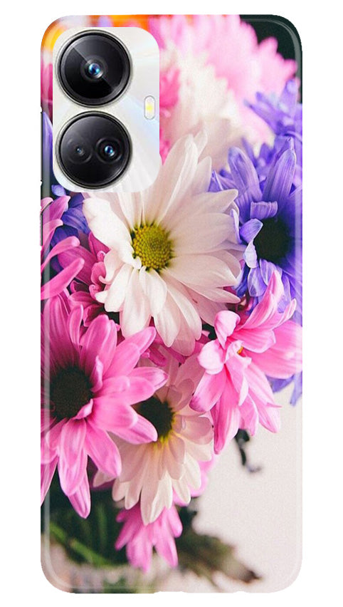 Coloful Daisy Mobile Back Case for Realme 10 Pro Plus 5G (Design - 73) Coloful Daisy Case for Realme 10 Pro Plus 5G