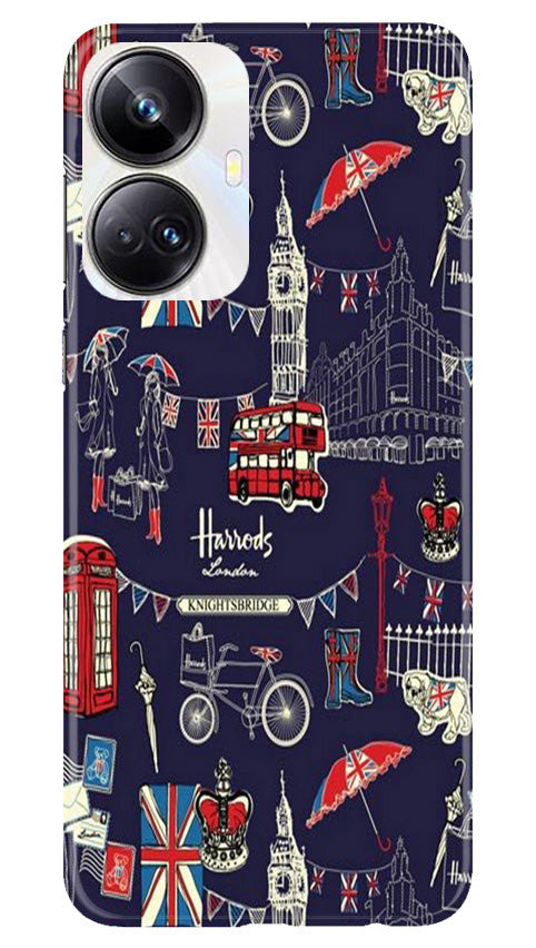 Love London Mobile Back Case for Realme 10 Pro Plus 5G (Design - 75) Love London Case for Realme 10 Pro Plus 5G