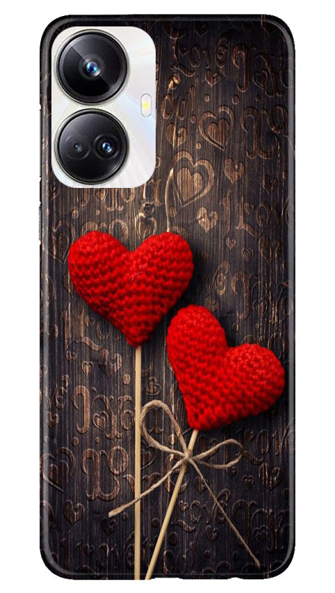 Red Hearts Mobile Back Case for Realme 10 Pro Plus 5G (Design - 80) Red Hearts Case for Realme 10 Pro Plus 5G