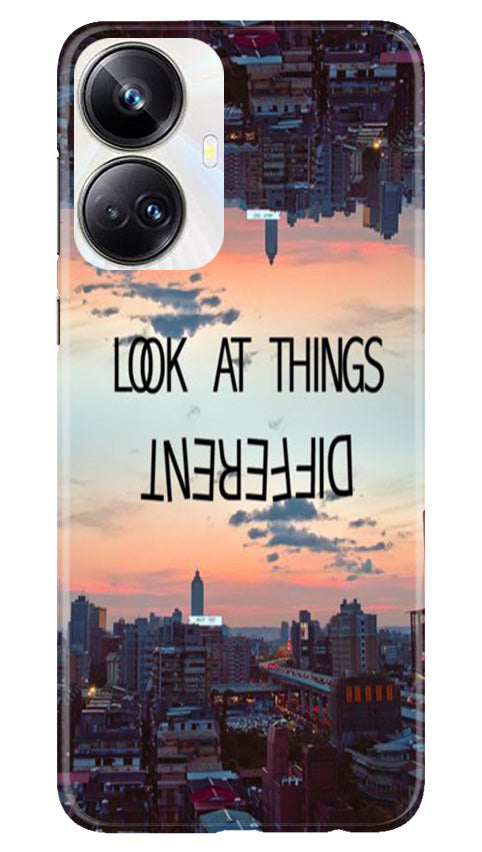 Look at things different Mobile Back Case for Realme 10 Pro Plus 5G (Design - 99) Look at things different Case for Realme 10 Pro Plus 5G