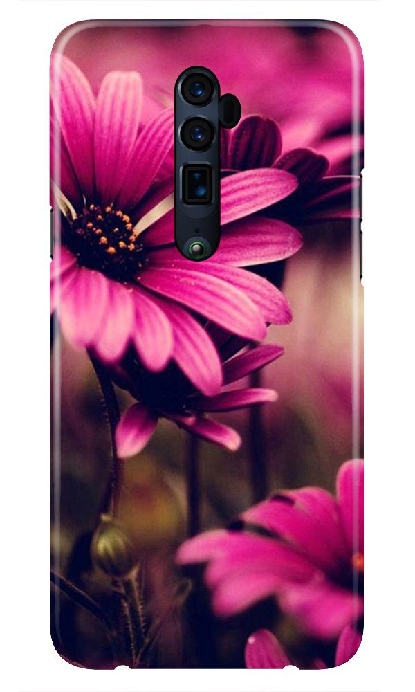 Purple Daisy Case for Oppo Reno 2 Purple Daisy Case for Oppo Reno 2