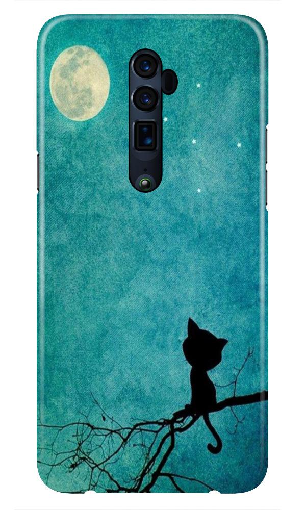 Moon cat Case for Oppo Reno 2 Moon cat Case for Oppo Reno 2
