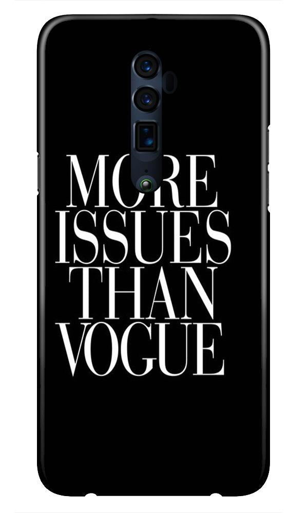 More Issues than Vague Case for Oppo Reno 2 More Issues than Vague Case for Oppo Reno 2