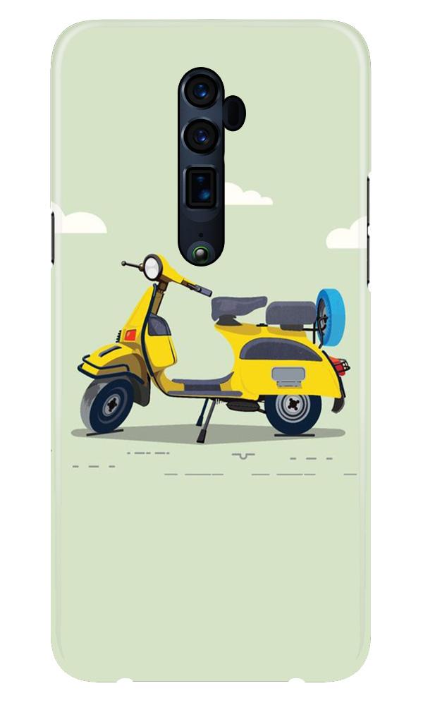 Vintage Scooter Case for Oppo Reno 10X Zoom (Design No. 260) Vintage Scooter Case for Oppo Reno 10X Zoom (Design No. 260)
