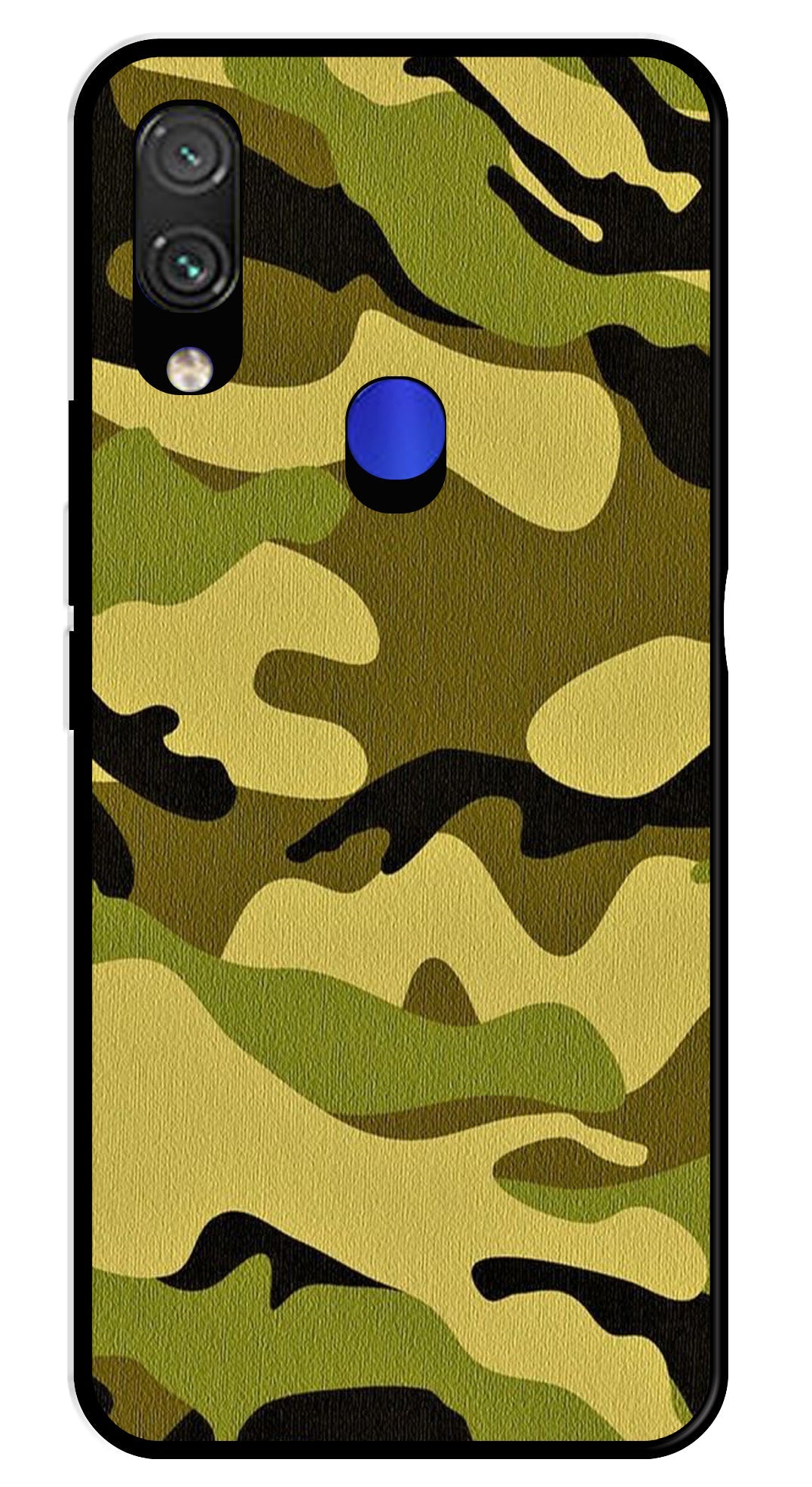 Army Pattern Metal Mobile Case for Xiaomi Mi 10T Army Pattern Metal Mobile Case for Xiaomi Mi 10T (Design No -35)