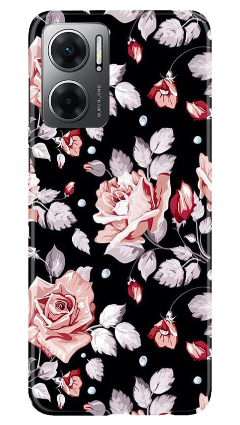 Pink rose Mobile Back Case for Redmi 11 Prime 5G (Design - 12) Pink rose Case for Redmi 11 Prime 5G