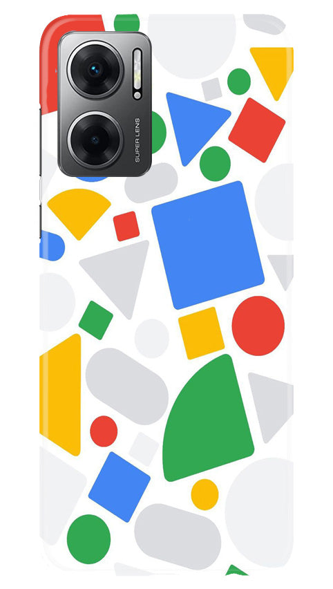 Circul Squar & Tringle Art Mobile Back Case for Redmi 11 Prime 5G (Design - 18) Circul Squar & Tringle Art Case for Redmi 11 Prime 5G