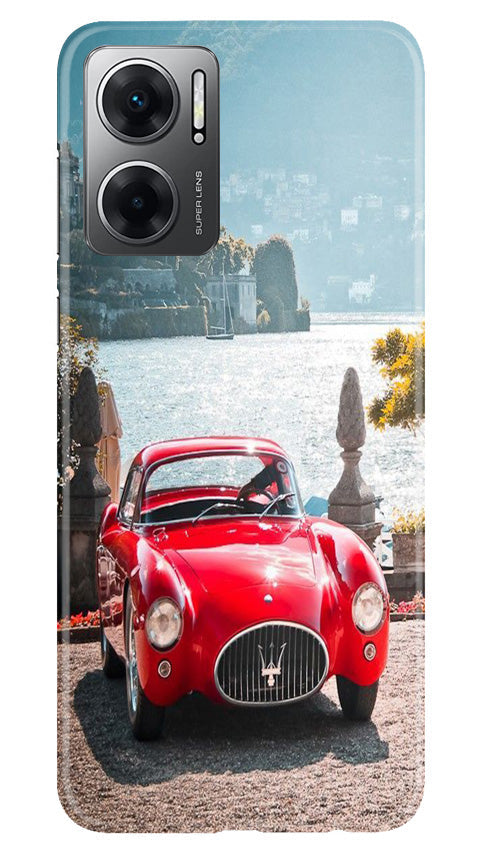 Vintage Car Mobile Back Case for Redmi 11 Prime 5G (Design - 51) Vintage Car Case for Redmi 11 Prime 5G