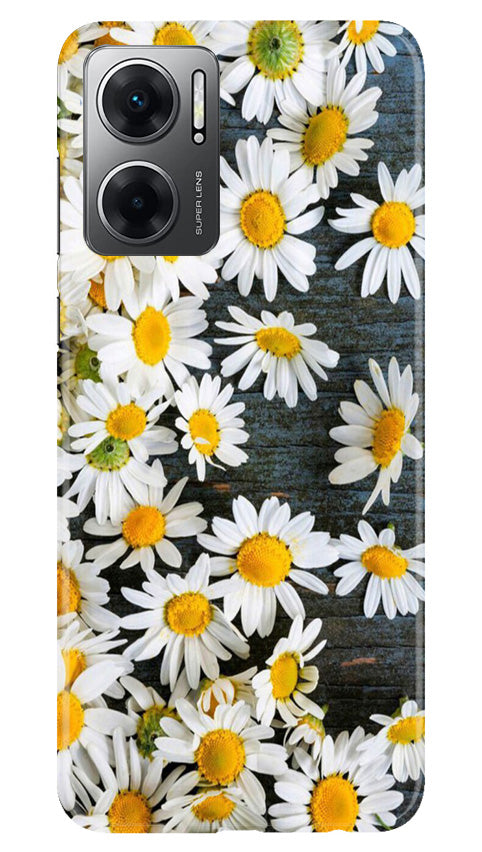 White flowers2 Mobile Back Case for Redmi 11 Prime 5G (Design - 62) White flowers2 Case for Redmi 11 Prime 5G