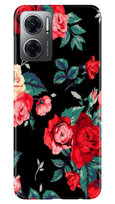 Red Rose2 Mobile Back Case for Redmi 11 Prime 5G (Design - 81) Red Rose2 Case for Redmi 11 Prime 5G