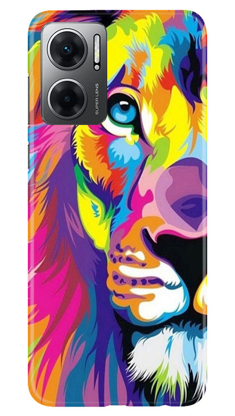 Colorful Lion Mobile Back Case for Redmi 11 Prime 5G (Design - 110) Colorful Lion Case for Redmi 11 Prime 5G (Design - 110)