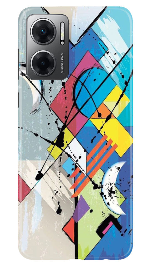 Modern Art Mobile Back Case for Redmi 11 Prime 5G (Design - 203) Modern Art Case for Redmi 11 Prime 5G (Design No. 203)