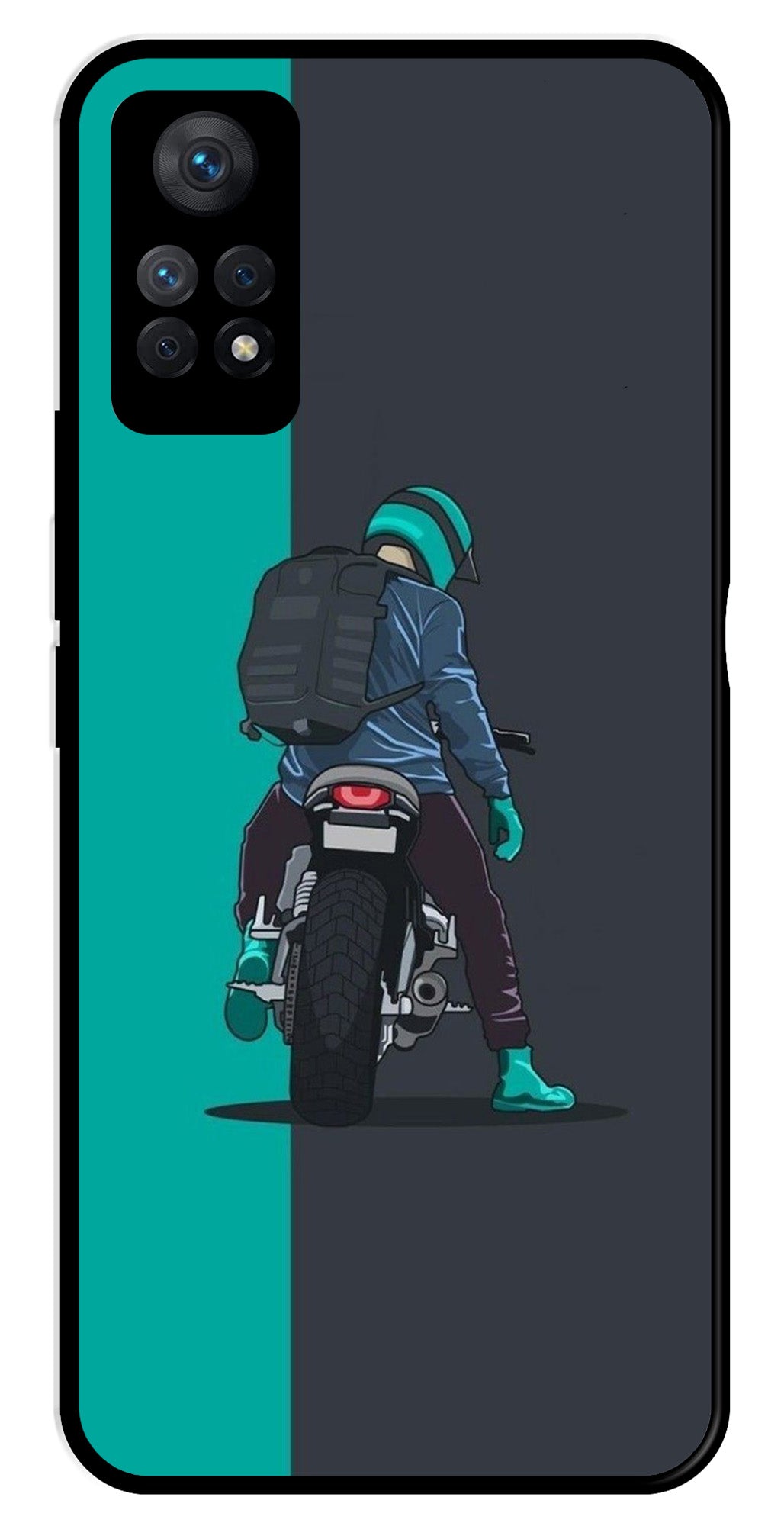 Bike Lover Metal Mobile Case for Redmi Note 11 Pro Plus Bike Lover Metal Mobile Case for Redmi Note 11 Pro Plus (Design No -05)