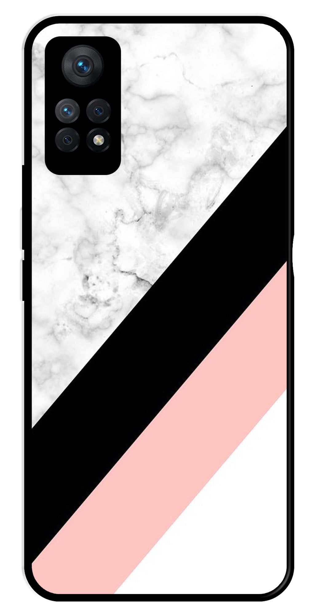 Marble Design Metal Mobile Case for Redmi Note 11 Pro Marble Design Metal Mobile Case for Redmi Note 11 Pro (Design No -24)