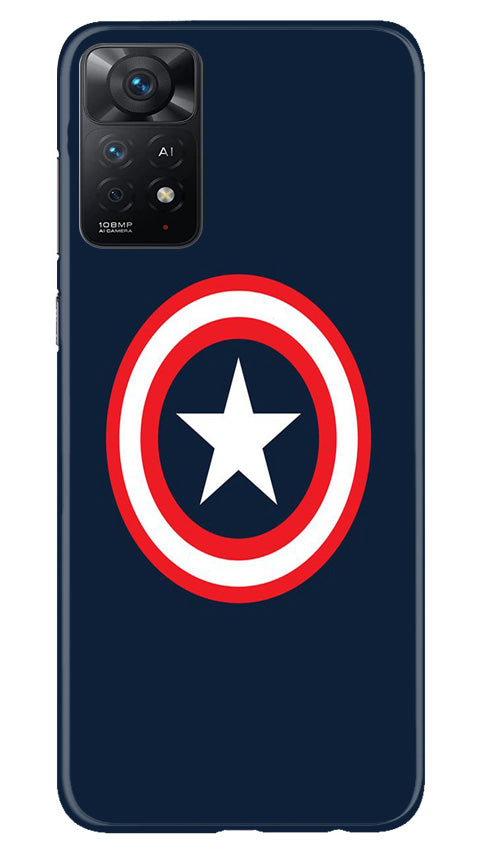 Captain America Mobile Back Case for Redmi Note 11 Pro Plus (Design - 42) Captain America Case for Redmi Note 11 Pro Plus
