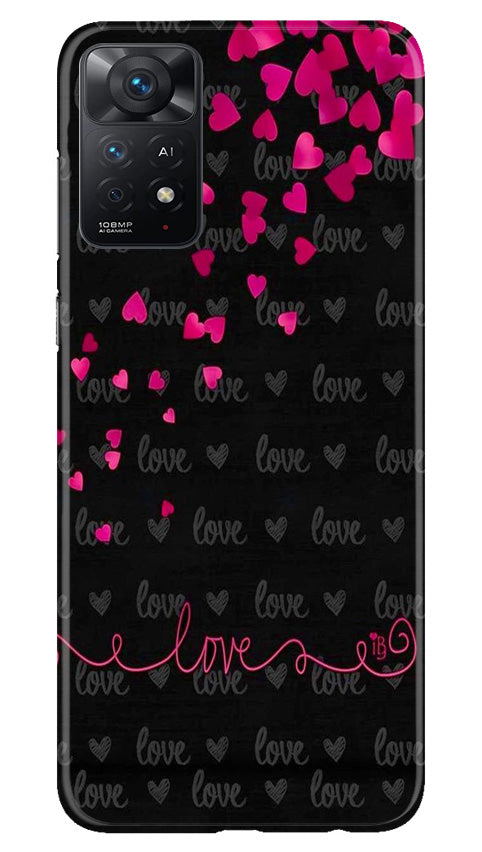 Love in Air Mobile Back Case for Redmi Note 11 Pro Plus (Design - 89) Love in Air Case for Redmi Note 11 Pro Plus