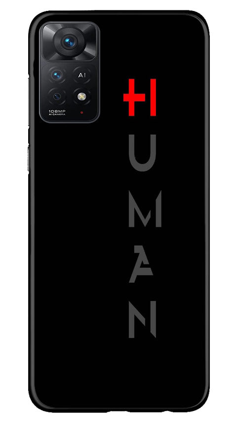 Human Mobile Back Case for Redmi Note 11 Pro Plus (Design - 141) Human Case for Redmi Note 11 Pro Plus (Design - 141)