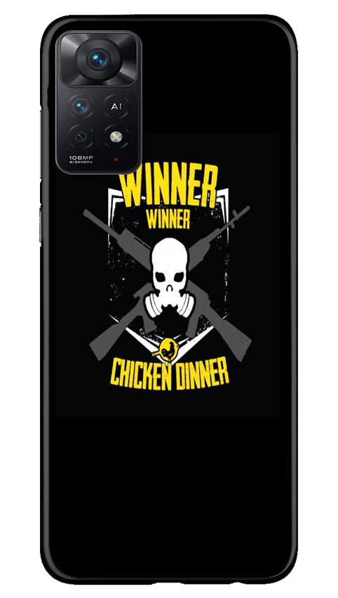 Winner Winner Chicken Dinner Mobile Back Case for Redmi Note 11 Pro Plus (Design - 147) Winner Winner Chicken Dinner Case for Redmi Note 11 Pro Plus (Design - 147)