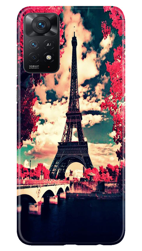 Eiffel Tower Mobile Back Case for Redmi Note 11 Pro Plus (Design - 181) Eiffel Tower Case for Redmi Note 11 Pro Plus (Design No. 181)