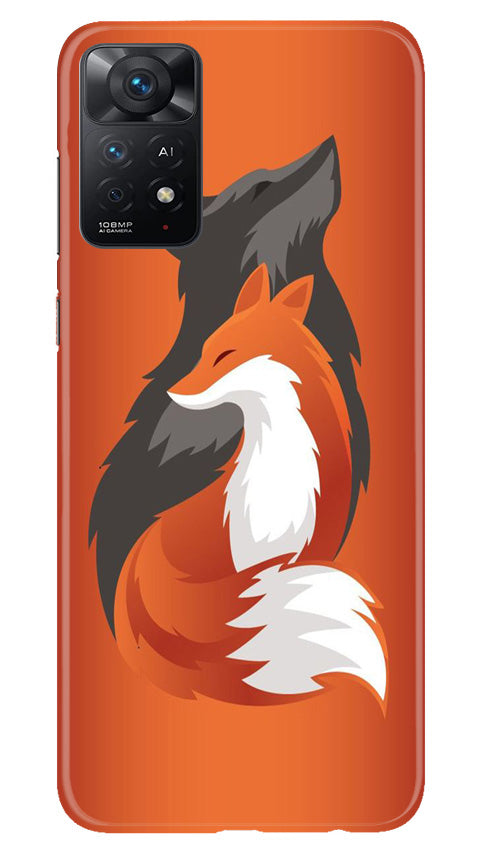Wolf Mobile Back Case for Redmi Note 11 Pro Plus (Design - 193) Wolf Case for Redmi Note 11 Pro Plus (Design No. 193)