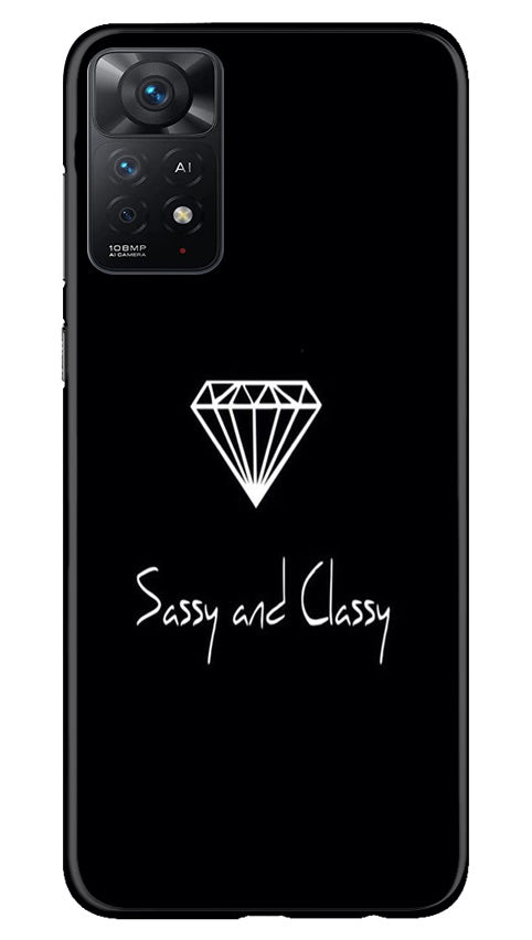 Sassy and Classy Mobile Back Case for Redmi Note 11 Pro Plus (Design - 233) Sassy and Classy Case for Redmi Note 11 Pro Plus (Design No. 233)