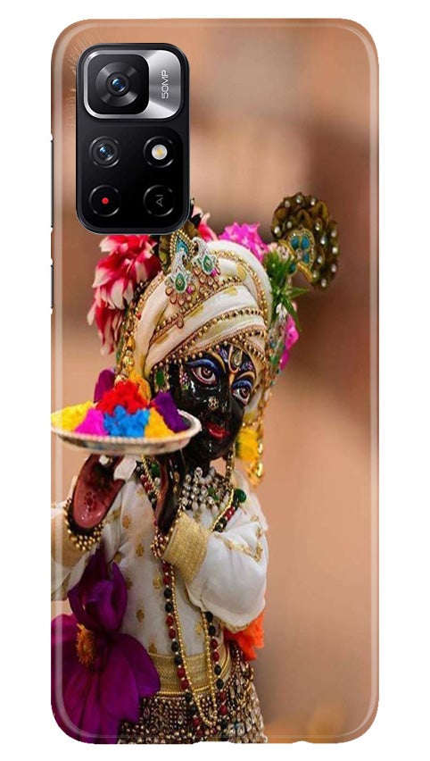 Lord Krishna2 Mobile Back Case for Redmi Note 11T 5G (Design - 17) Lord Krishna2 Case for Redmi Note 11T 5G