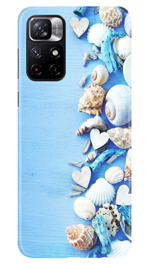 Sea Shells2 Mobile Back Case for Redmi Note 11T 5G (Design - 64) Sea Shells2 Case for Redmi Note 11T 5G