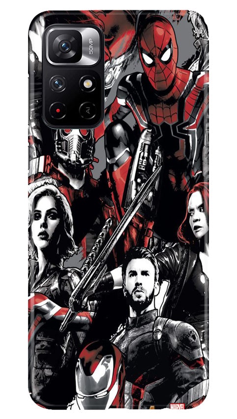 Avengers Mobile Back Case for Redmi Note 11T 5G (Design - 190) Avengers Case for Redmi Note 11T 5G (Design - 190)