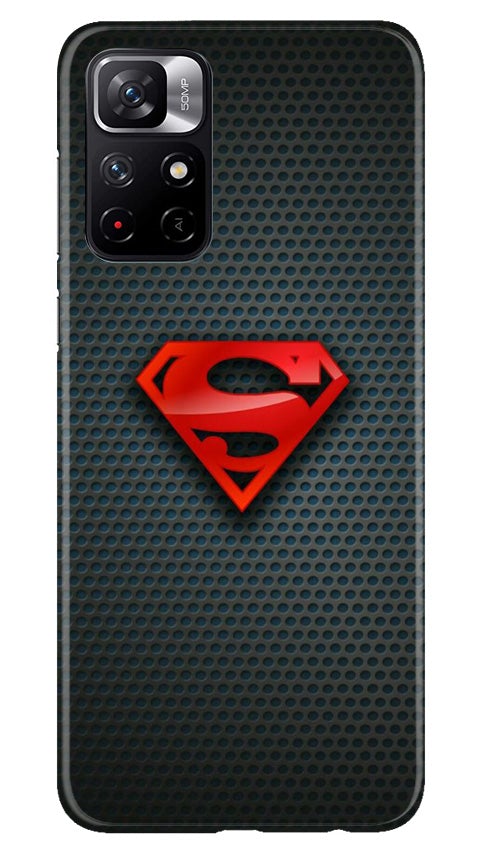 Superman Mobile Back Case for Redmi Note 11T 5G (Design - 247) Superman Case for Redmi Note 11T 5G (Design No. 247)