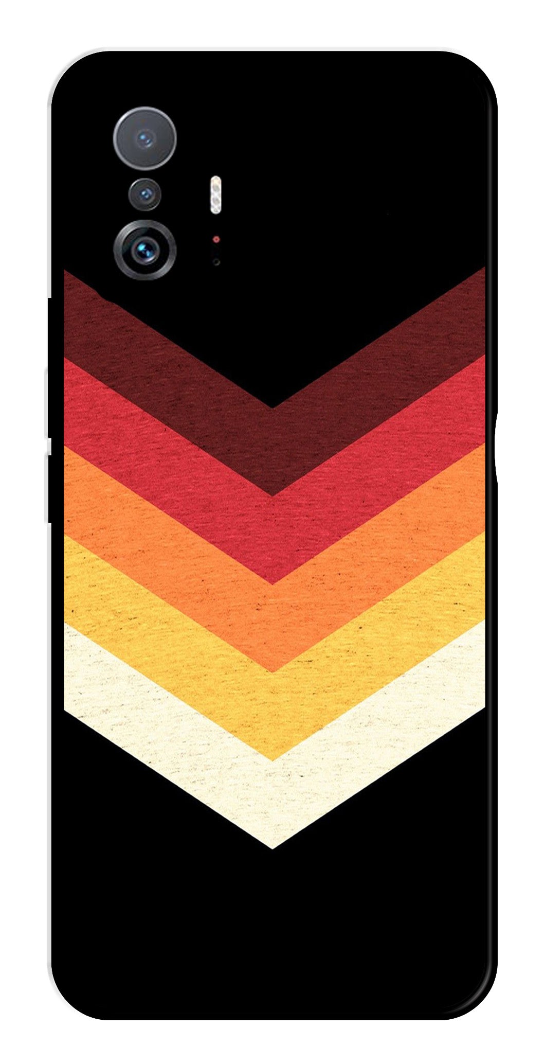 MultiColor Arrow Metal Mobile Case for Xiaomi 11T Pro 5G MultiColor Arrow Metal Mobile Case for Xiaomi 11T Pro 5G (Design No -04)