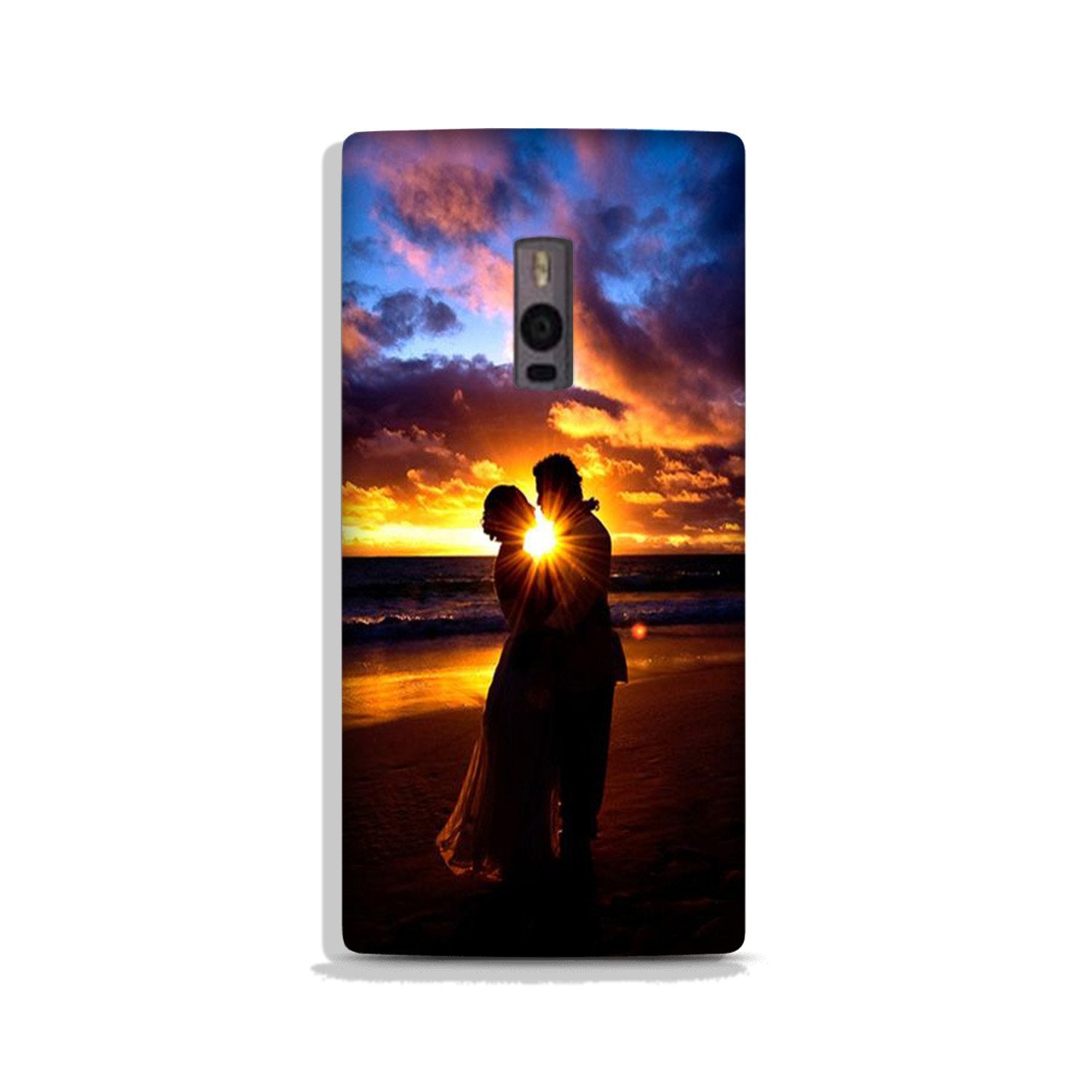 Couple Sea shore Case for OnePlus 2 Couple Sea shore Case for OnePlus 2