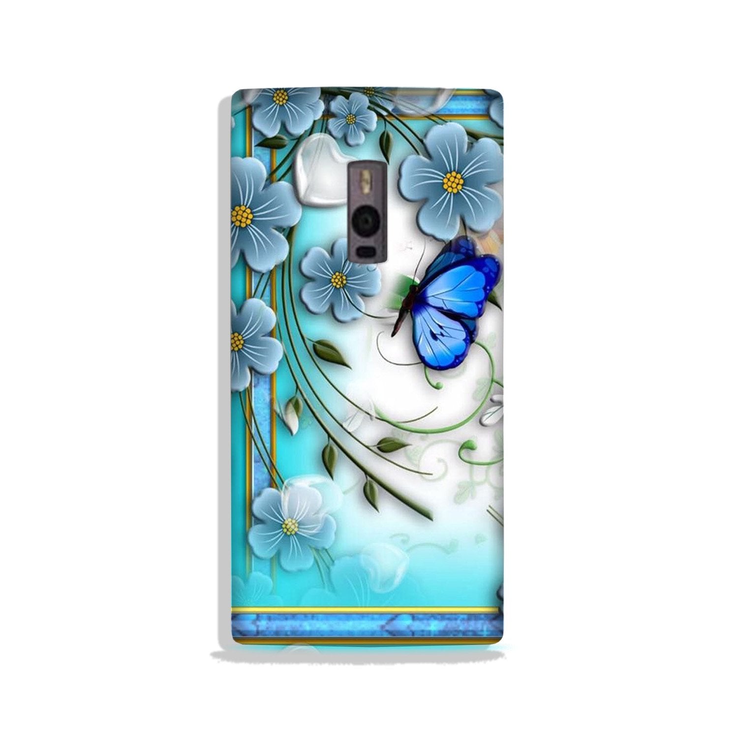 Blue Butterfly Case for OnePlus 2 Blue Butterfly Case for OnePlus 2