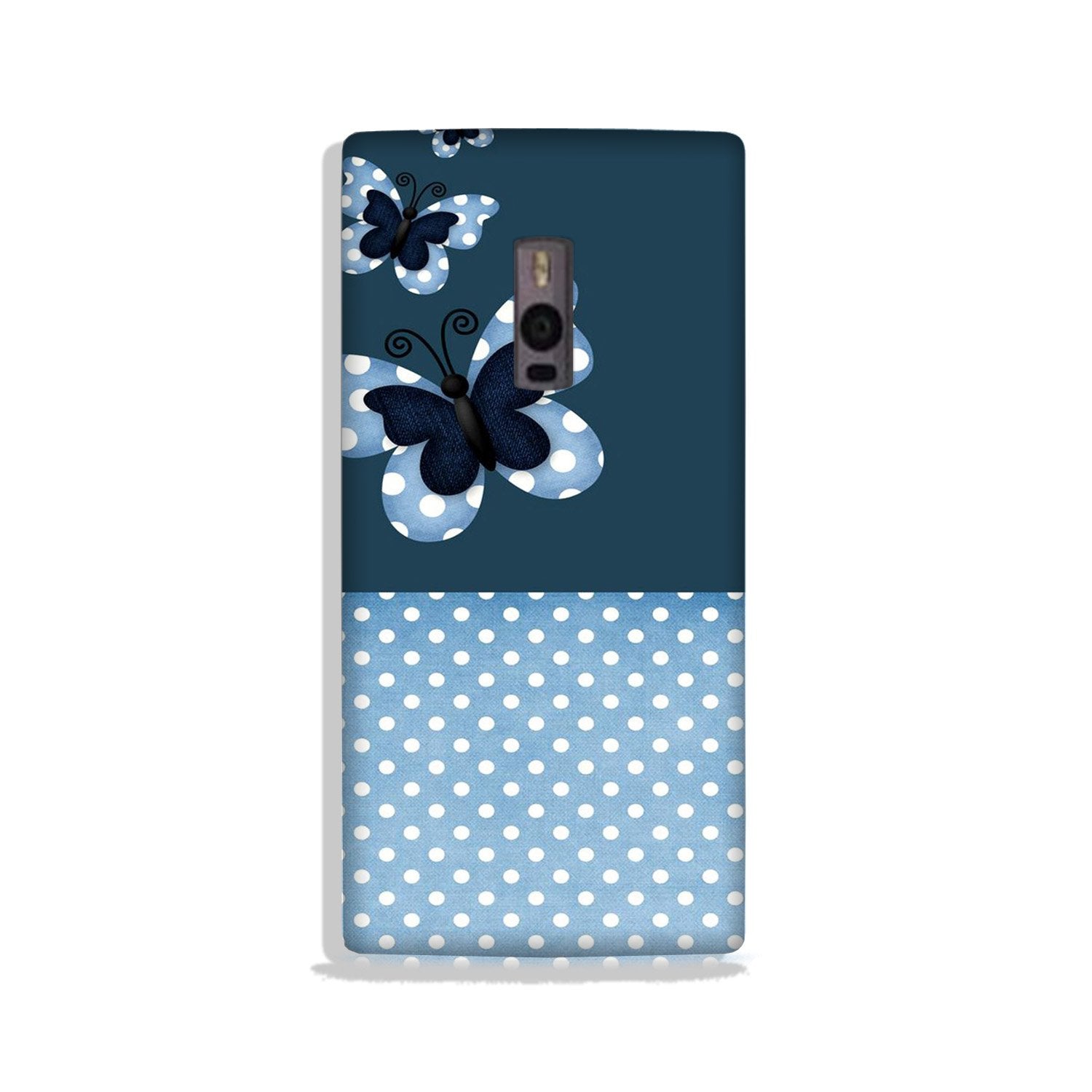 White dots Butterfly Case for OnePlus 2 White dots Butterfly Case for OnePlus 2