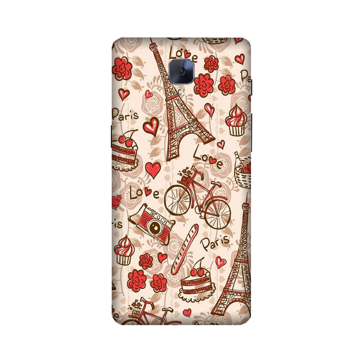 Love Paris Case for OnePlus 3/ 3T (Design - 103) Love Paris Case for OnePlus 3/ 3T (Design - 103)