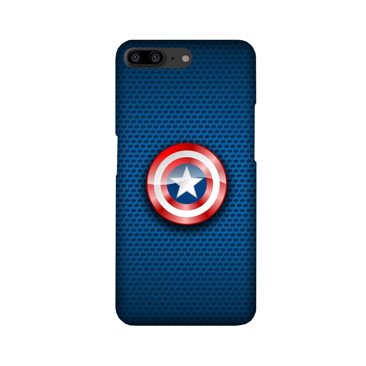 Captain America Shield Case for OnePlus 5 (Design No. 253) Captain America Shield Case for OnePlus 5 (Design No. 253)
