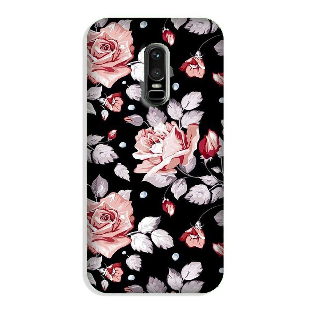 Pink rose Case for OnePlus 6 Pink rose Case for OnePlus 6