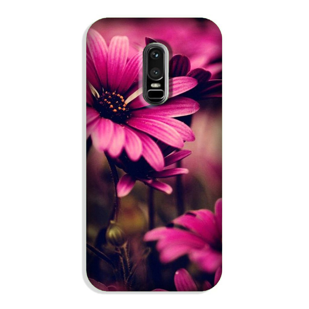 Purple Daisy Case for OnePlus 6 Purple Daisy Case for OnePlus 6
