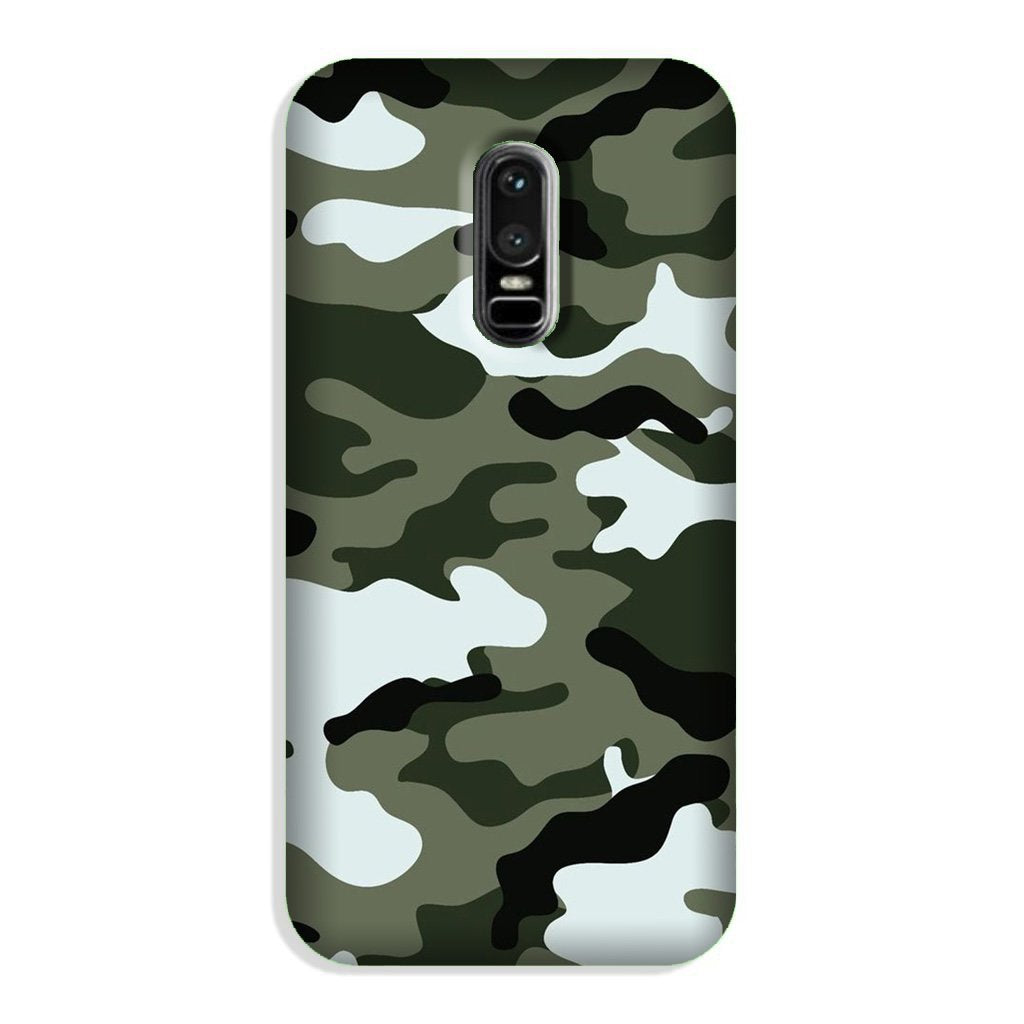 Army Camouflage Case for OnePlus 6 (Design - 108)