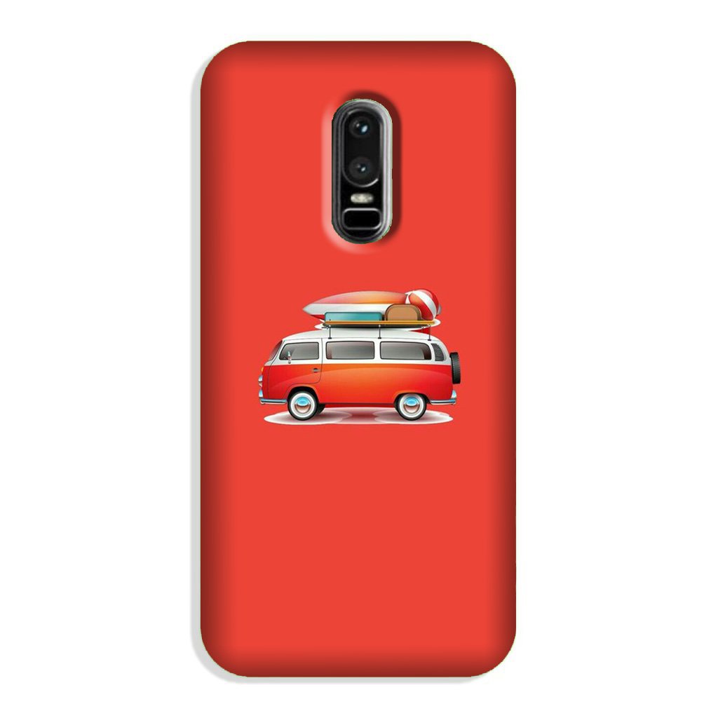 Travel Bus Case for OnePlus 6 (Design No. 258) Travel Bus Case for OnePlus 6 (Design No. 258)