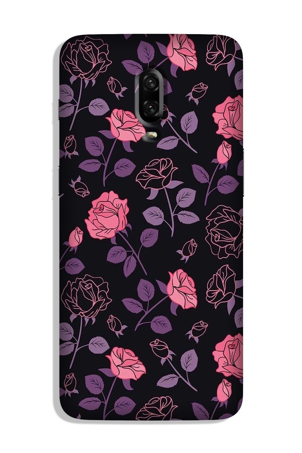 Rose Black Background Case for OnePlus 7 Rose Black Background Case for OnePlus 7