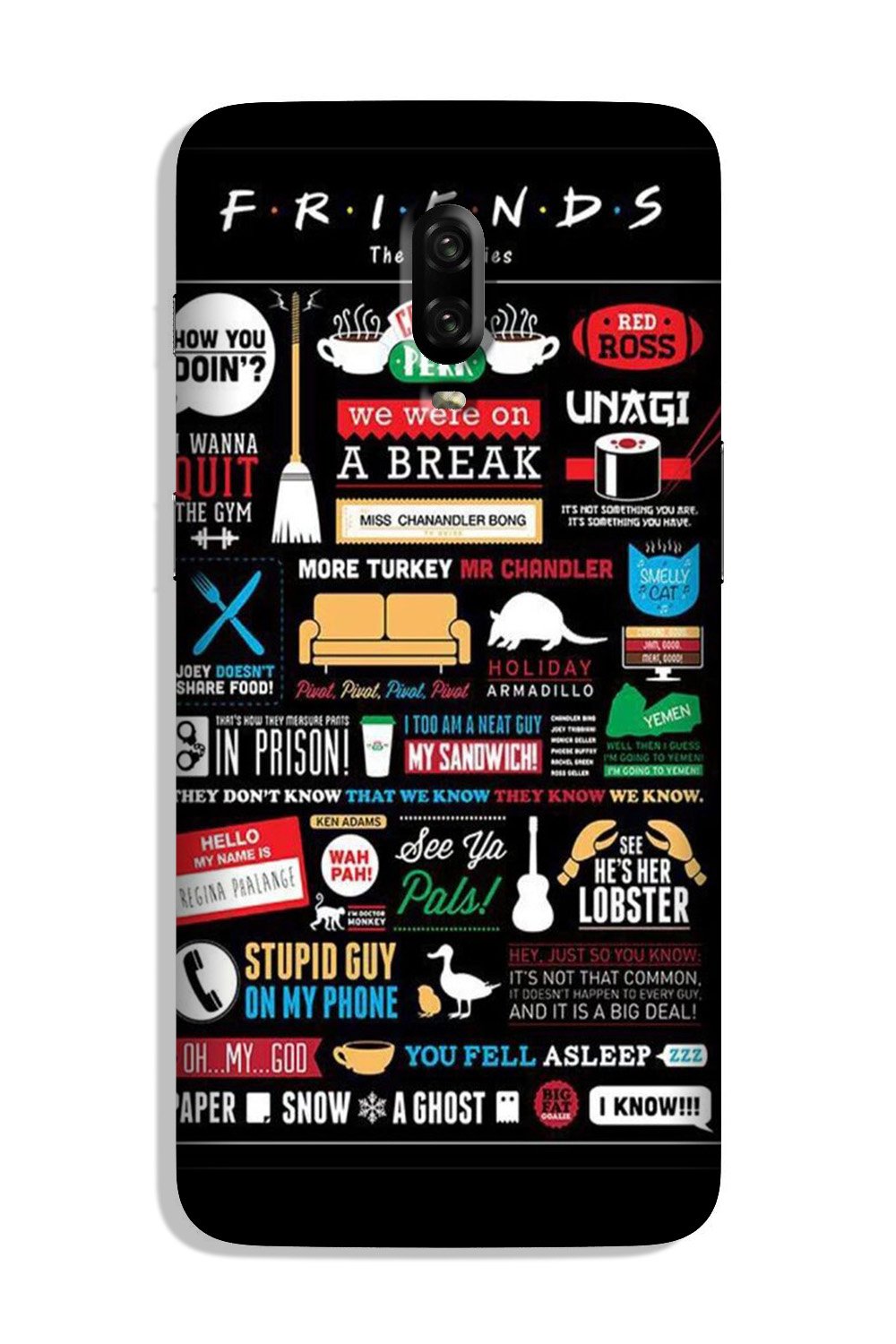 Friends Case for OnePlus 7 (Design - 145) Friends Case for OnePlus 7 (Design - 145)