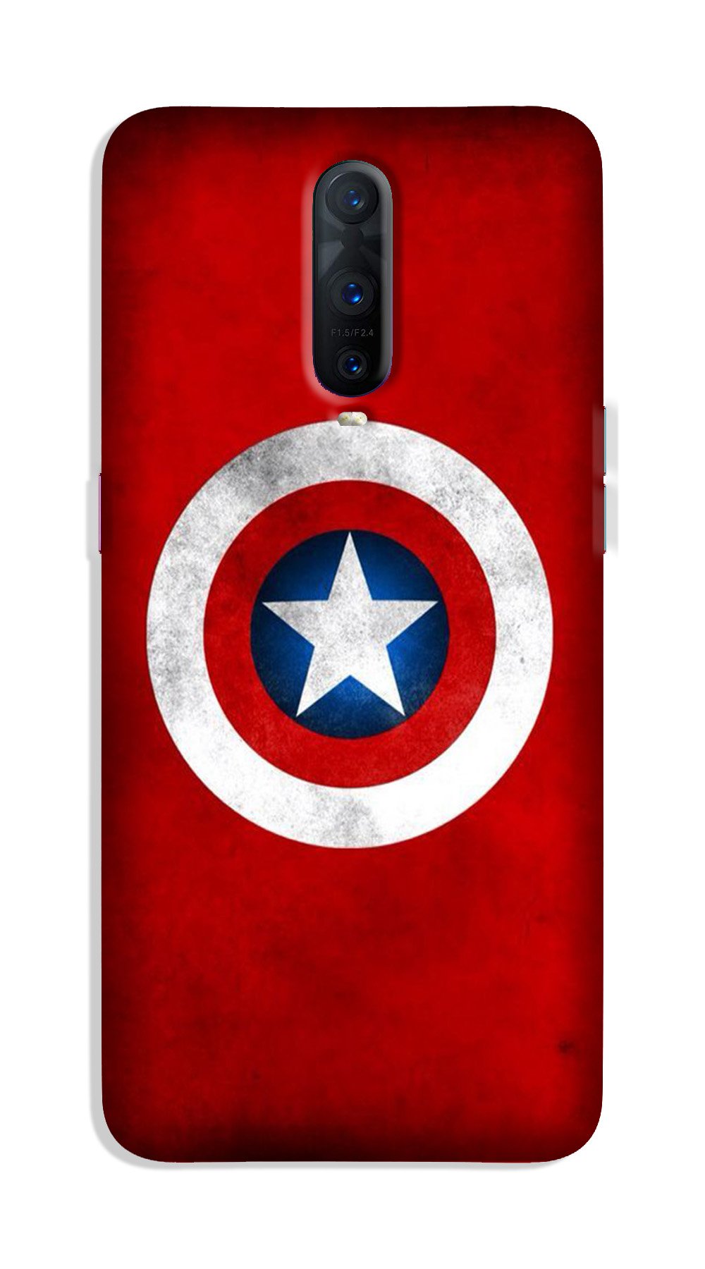 Captain America Case for Oppo R17 Pro (Design No. 249) Captain America Case for Oppo R17 Pro (Design No. 249)