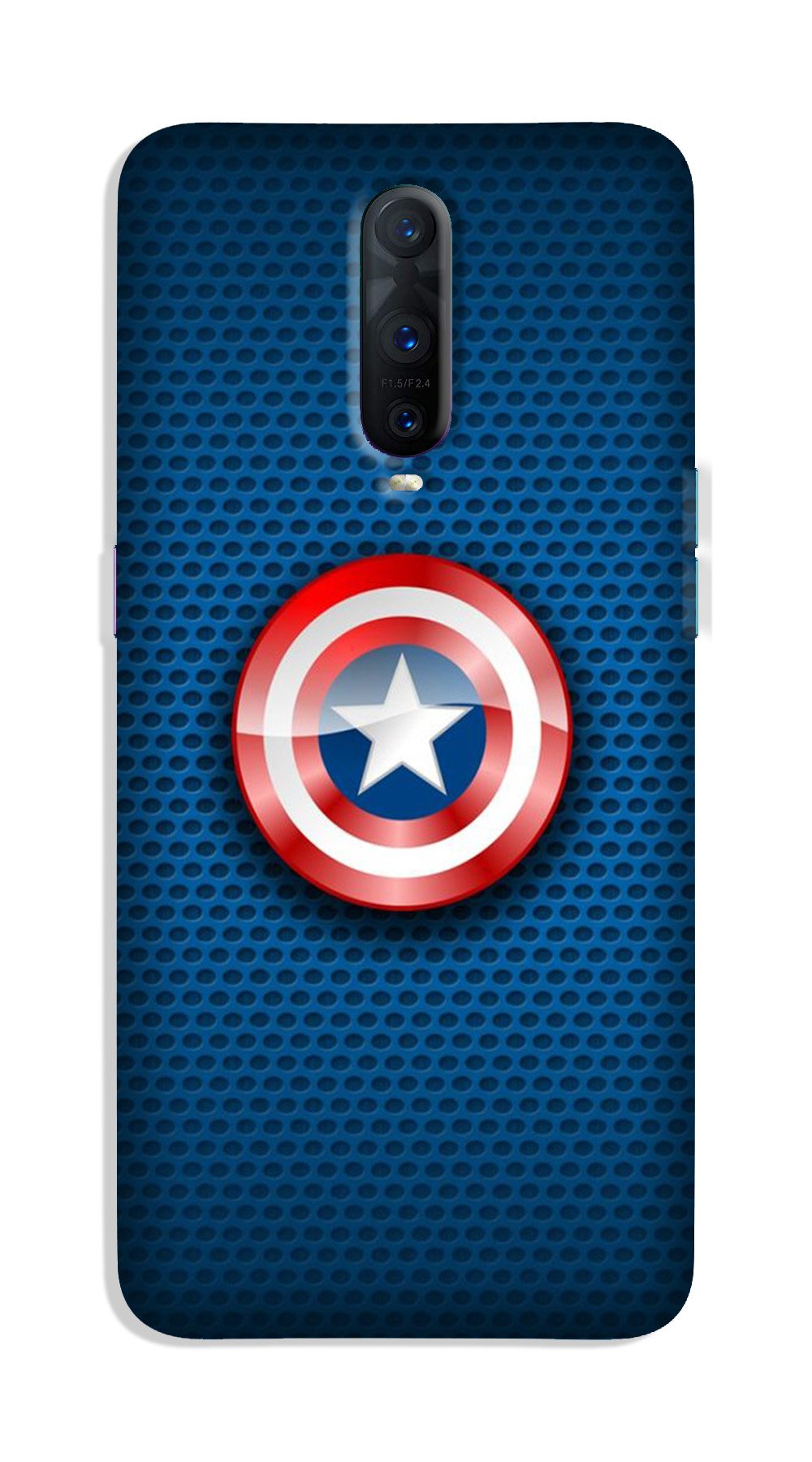 Captain America Shield Case for Oppo R17 Pro (Design No. 253) Captain America Shield Case for Oppo R17 Pro (Design No. 253)