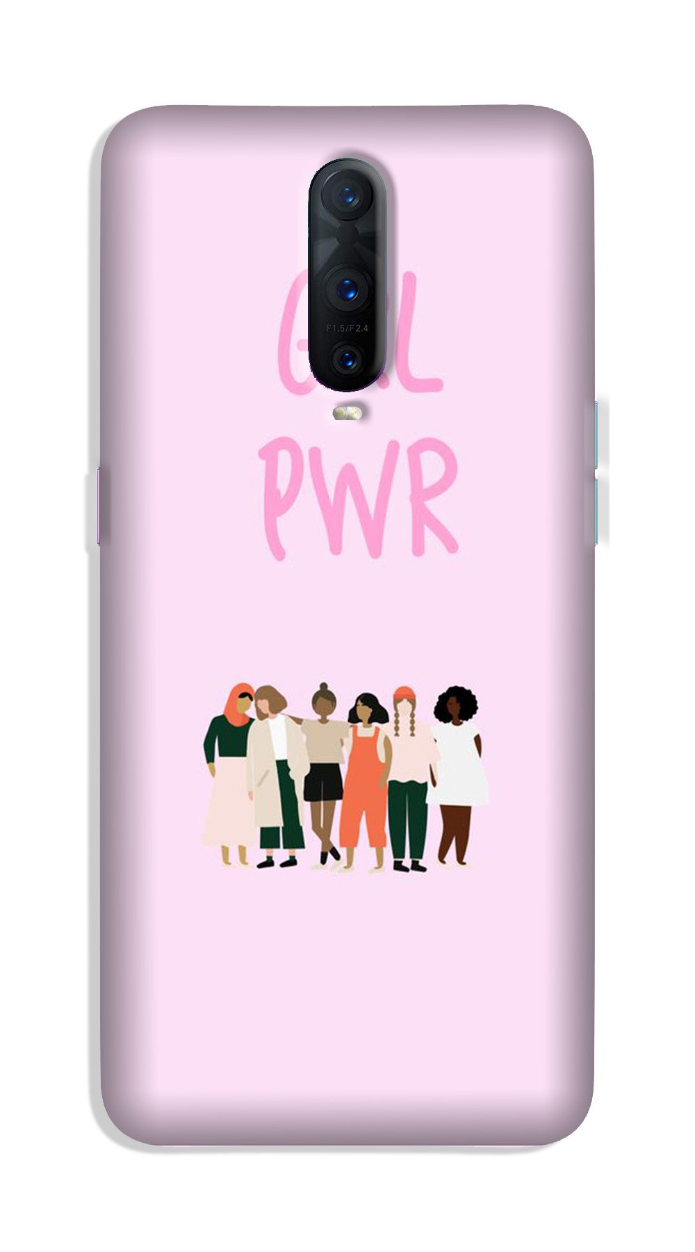 Girl Power Case for Oppo R17 Pro (Design No. 267) Girl Power Case for Oppo R17 Pro (Design No. 267)